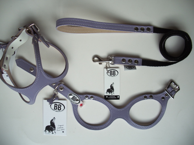 ❁ Lav ❁ バディーベルト　 ハーネスとリード ４点セット プレミアム・コレクション：64）ラベンダー(Lavender) 商品一覧